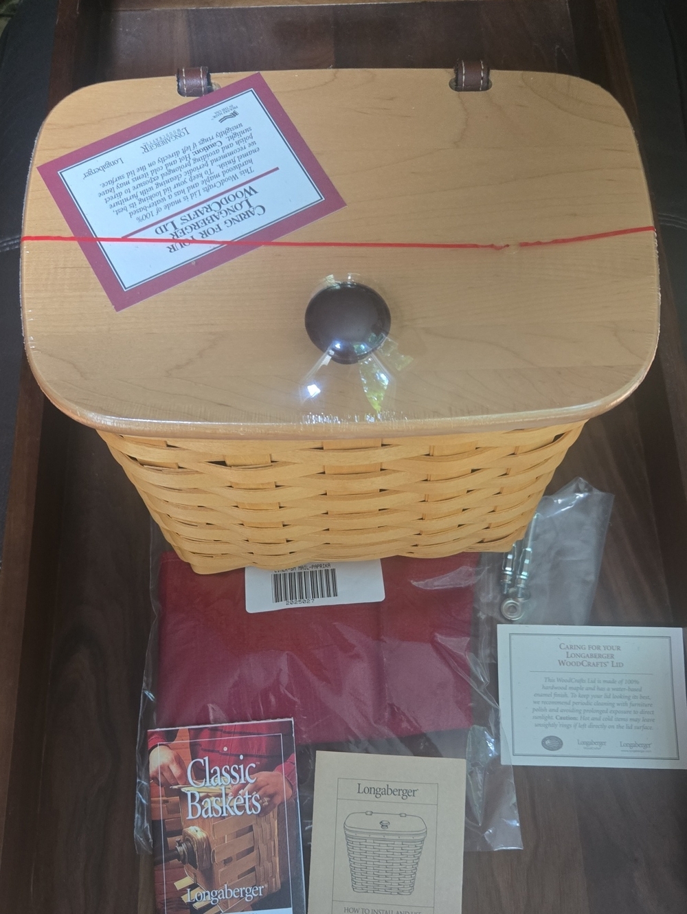 Longaberger 2002 Small Mail Basket - Picture 4 of 9